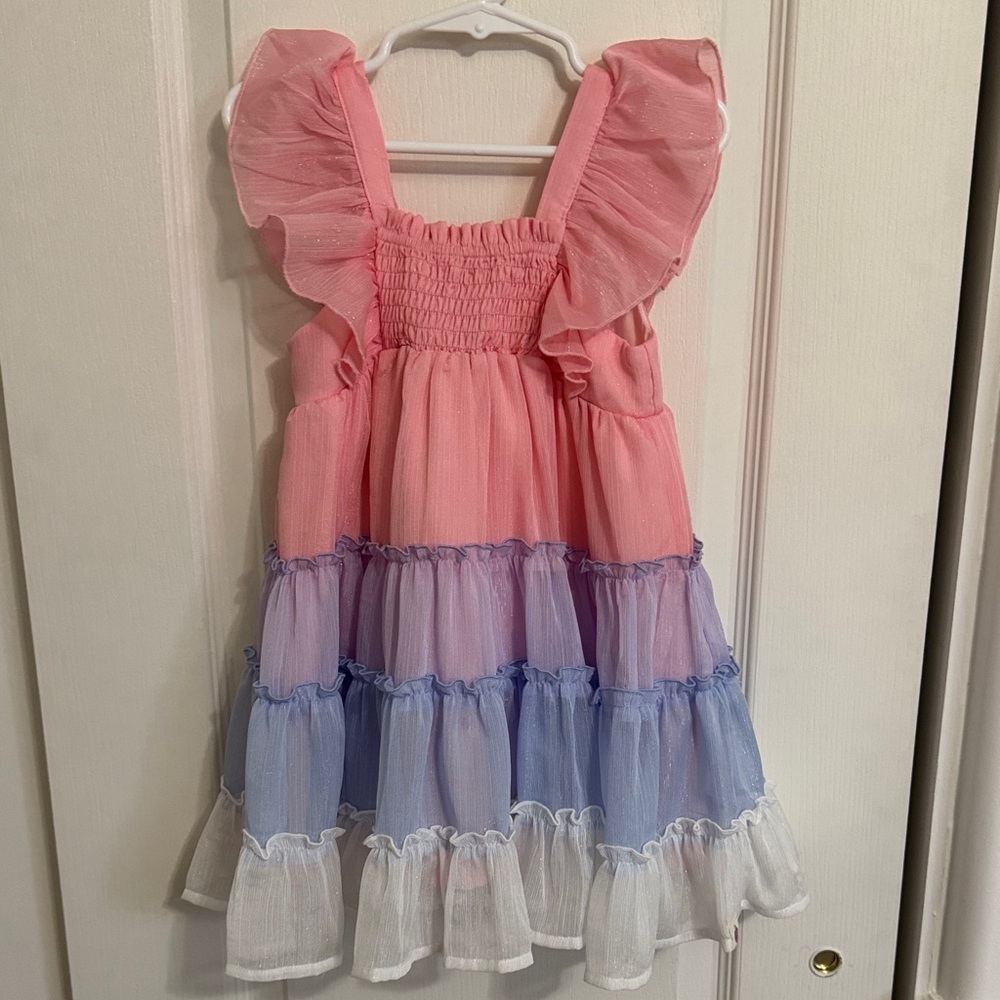 Cheeky Plum Brielle Sparkling Tiered dress 3T